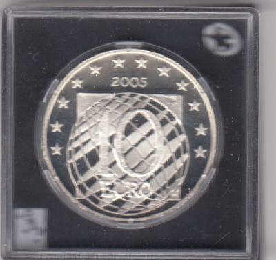 Beschrijving: 10 Euro PEACE AND FREEDOM